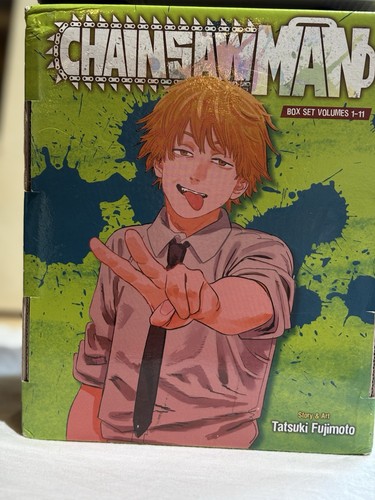 Chainsaw man manga box - chainsaw,