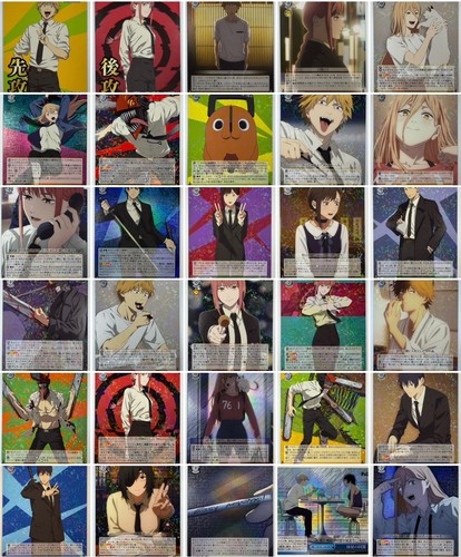 Weiss schwarz chainsaw - schwarz, man